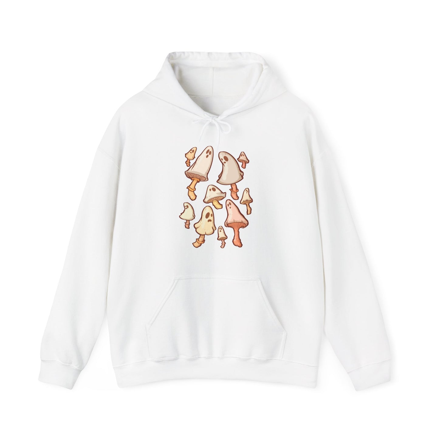 Spooky Mushrooms Unisex Heavy Blend Hooded Sweatshirt