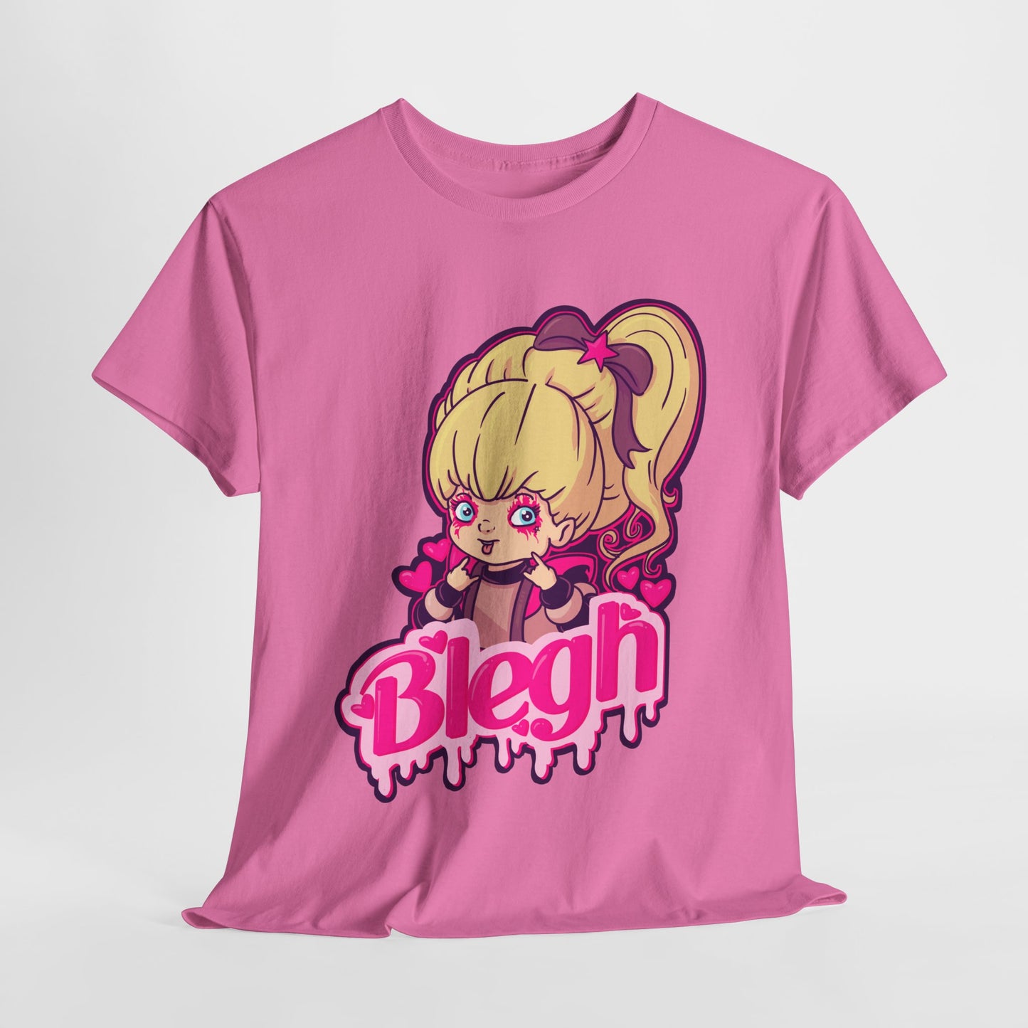 Rainbow Blegh Unisex Heavy Cotton Tee