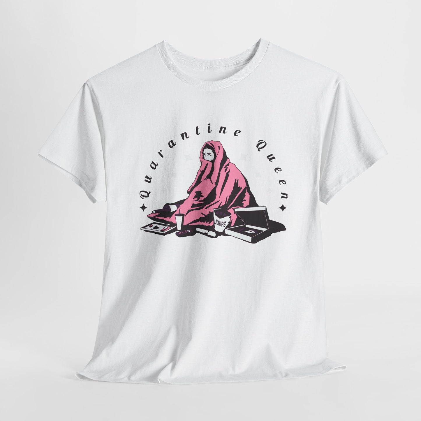 Quarantine Queen Unisex Heavy Cotton Tee