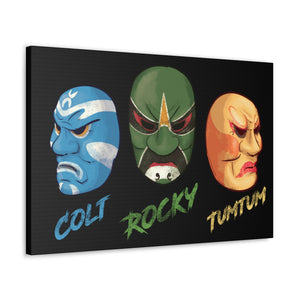 3 Brothers Canvas Gallery Wrapped Art Print