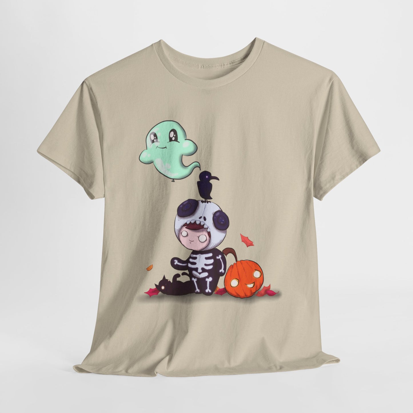 Halloween Boy Unisex Heavy Cotton Tee
