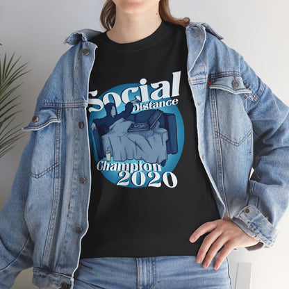 Social Distance Champion Unisex Heavy Cotton Tee