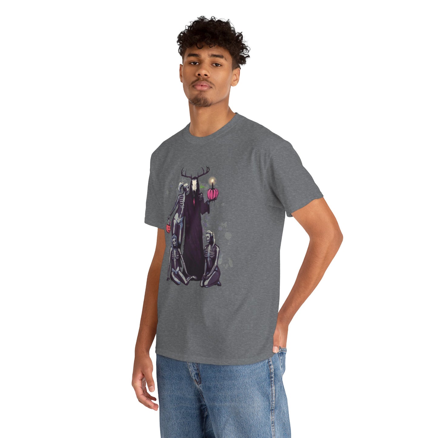 Deer Daddy Series 6: Spooky Season Unisex Heavy Cotton Tee