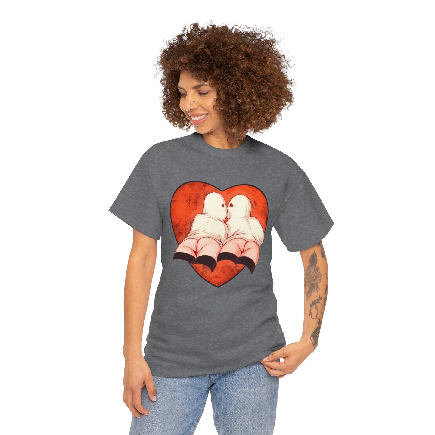 Ghost Love Unisex Heavy Cotton Tee