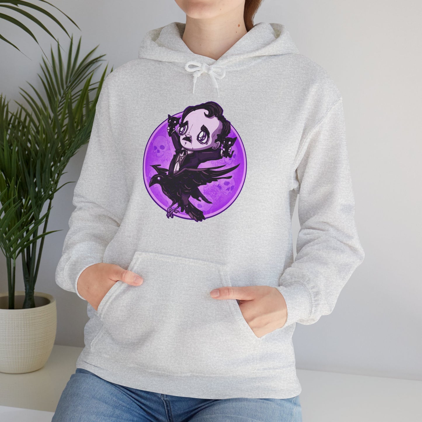 Poe Is Coming Unisex Heavy Blend Hooded Sweatshirt