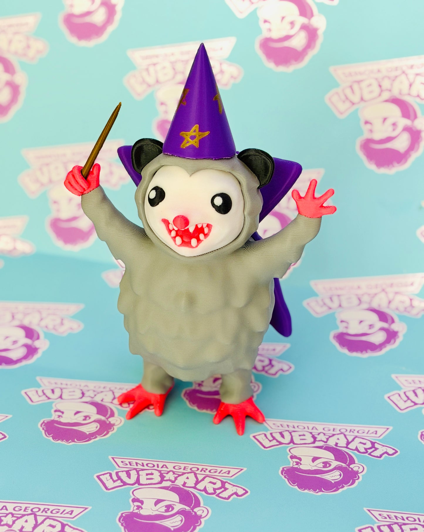 Milton The Magnificent Magical Opossum 3D Figurine 3D Print
