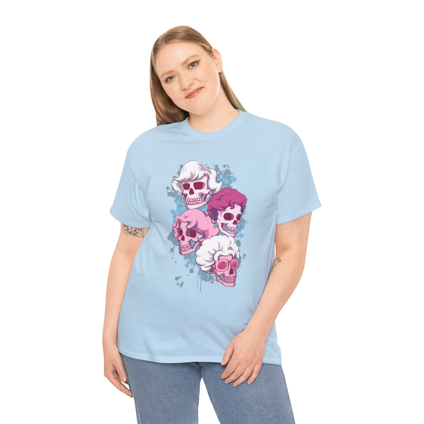 Gold Skulls Unisex Heavy Cotton Tee