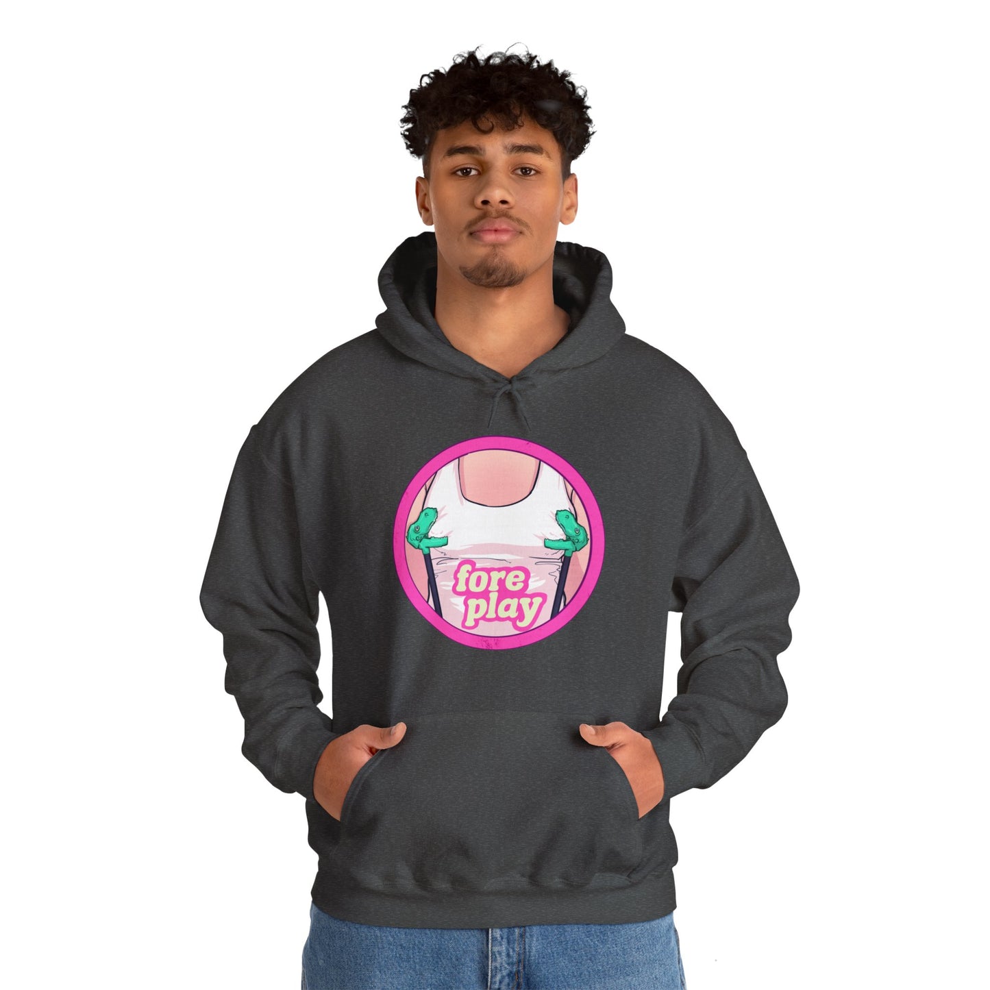 Foreplay 1 Unisex Heavy Blend Hooded Sweatshirt