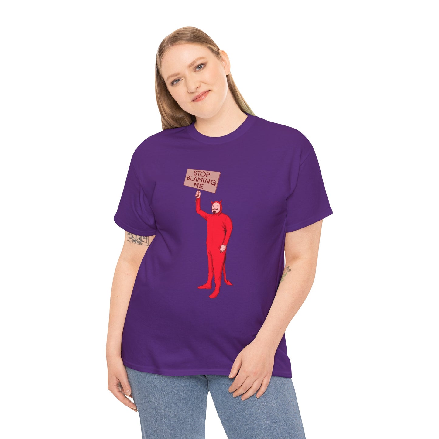 Satanic Scapegoat Unisex Heavy Cotton Tee