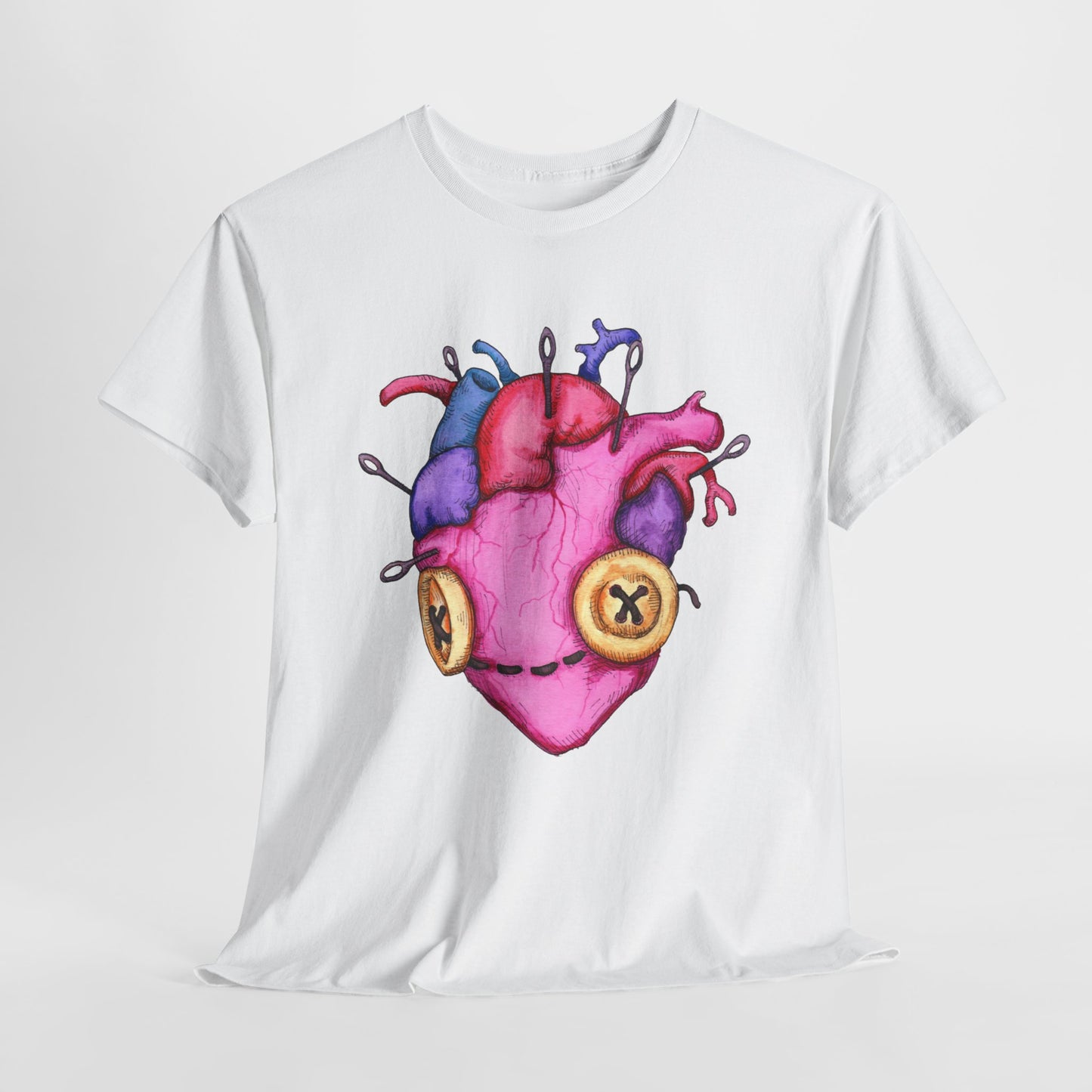 Voodoo Heart Unisex Heavy Cotton Tee