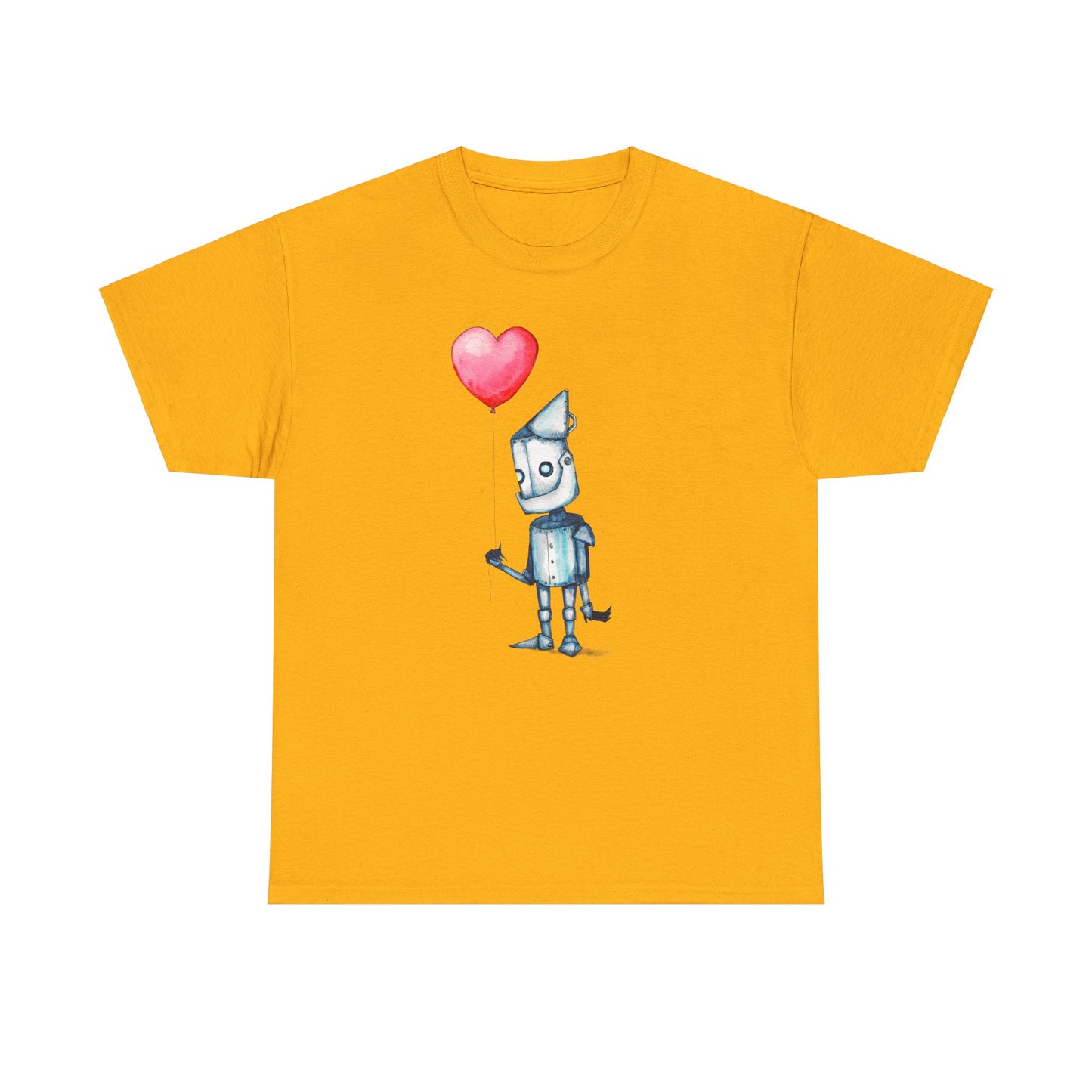 Tinman Gets A Heart Unisex Heavy Cotton Tee