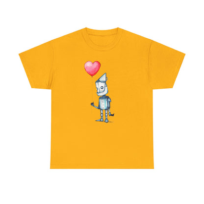 Tinman Gets A Heart Unisex Heavy Cotton Tee