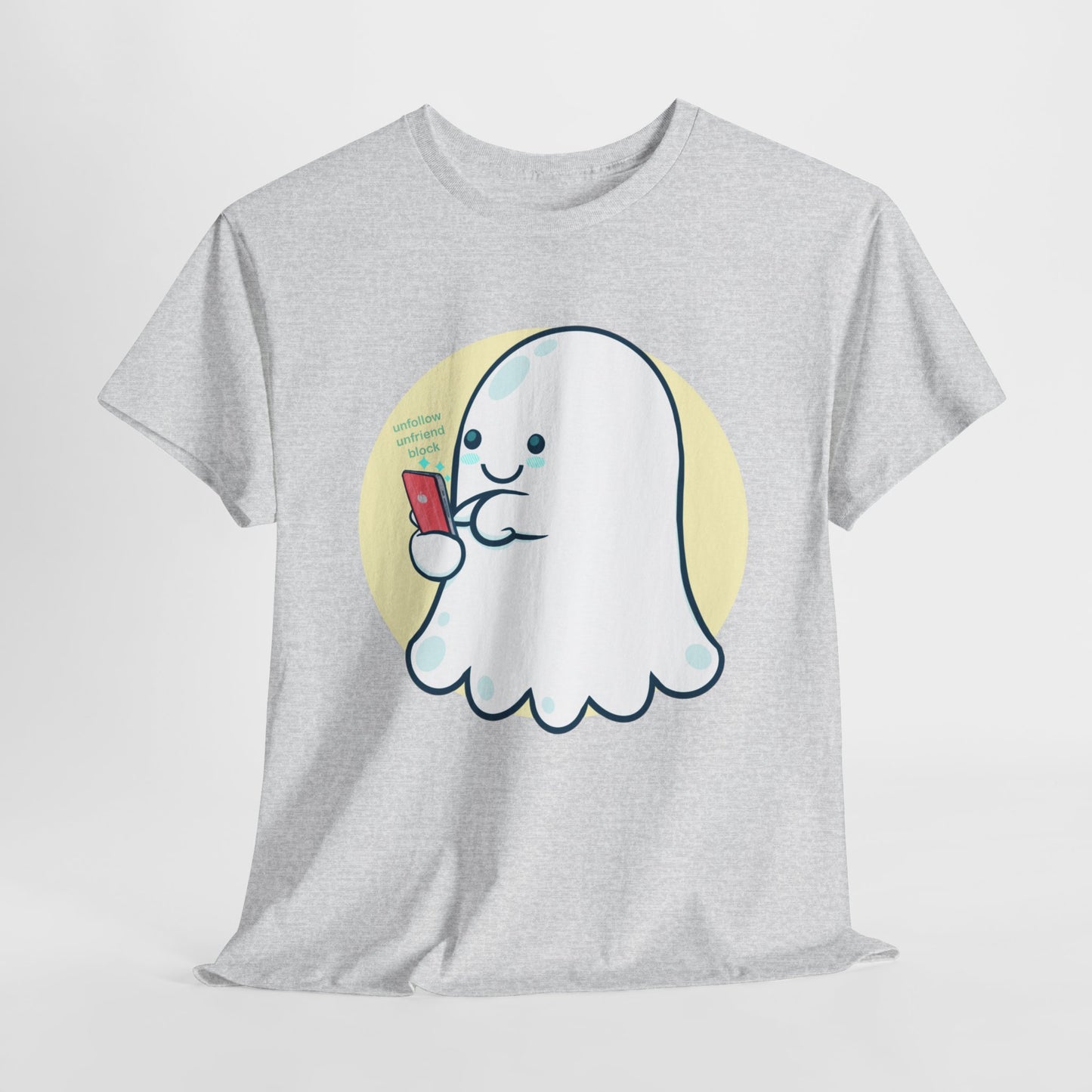 Ghosted Unisex Heavy Cotton Tee
