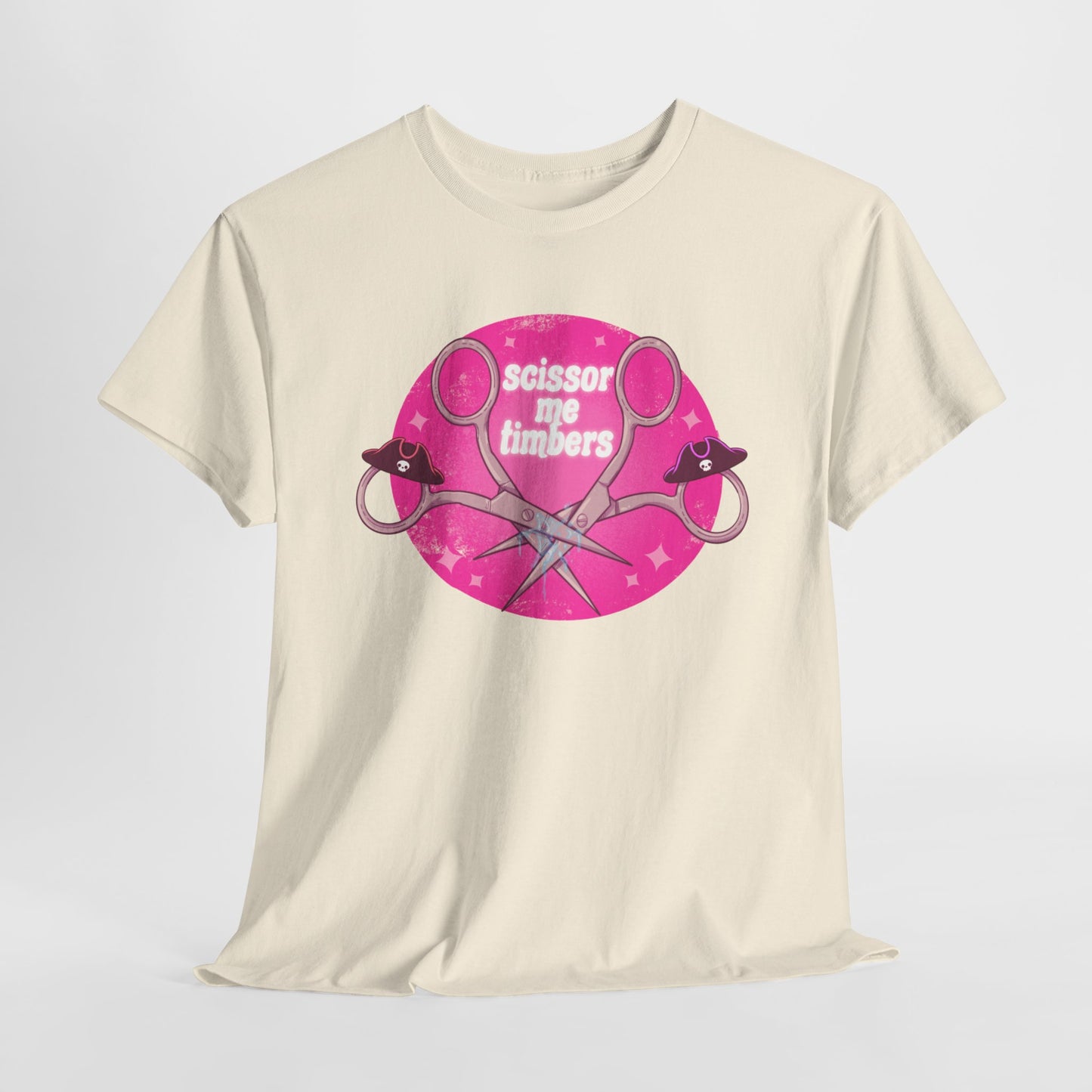 Scissor Me Timbers Unisex Heavy Cotton Tee