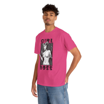 Girl Boss Unisex Heavy Cotton Tee