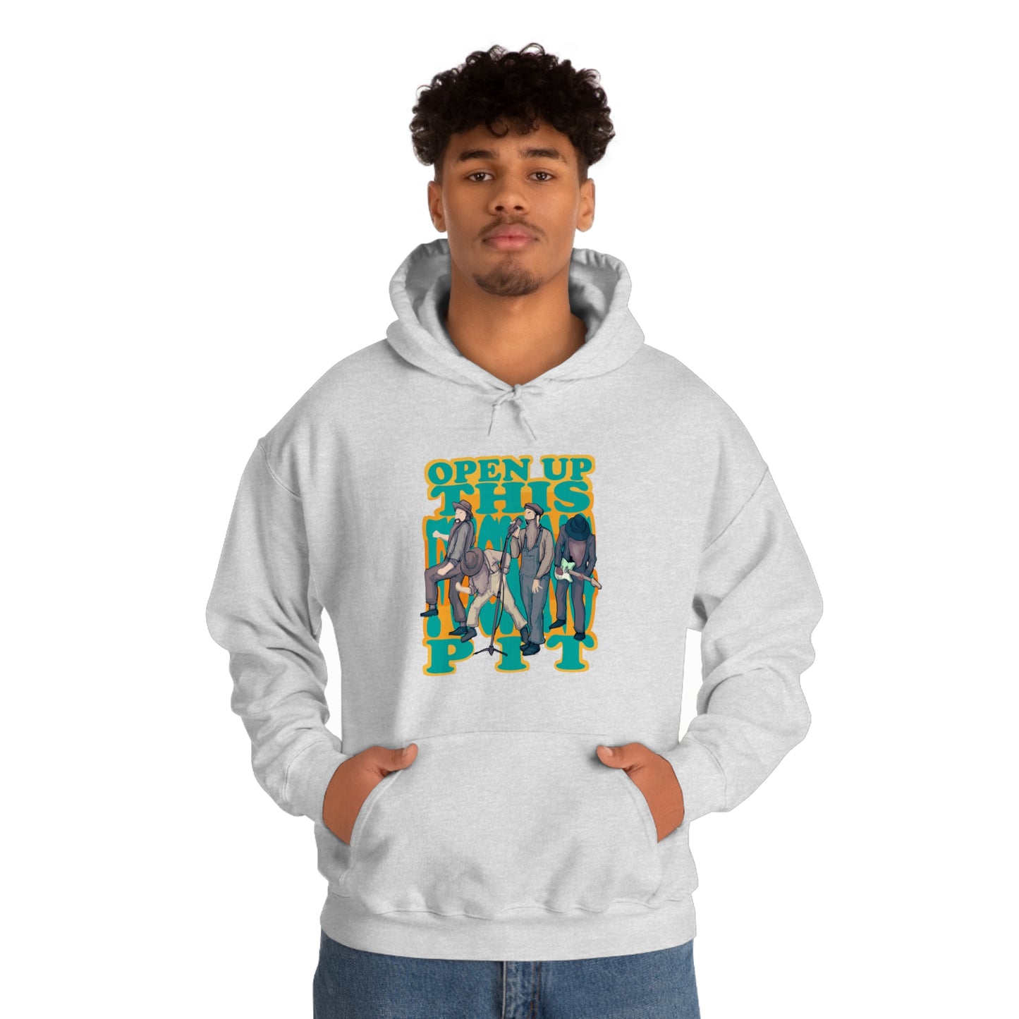 Soggy Metal Unisex Heavy Blend Hooded Sweatshirt