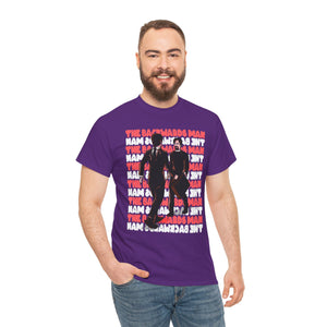 The Backwards Man Unisex Heavy Cotton Tee