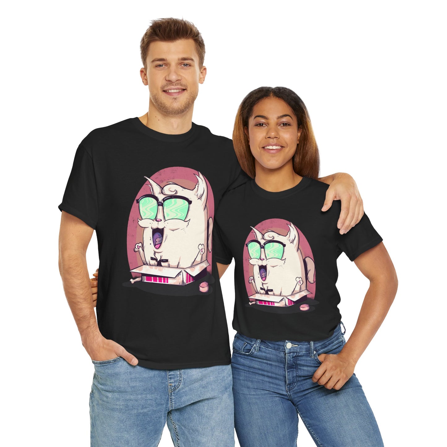 Chicken Box Unisex Heavy Cotton Tee