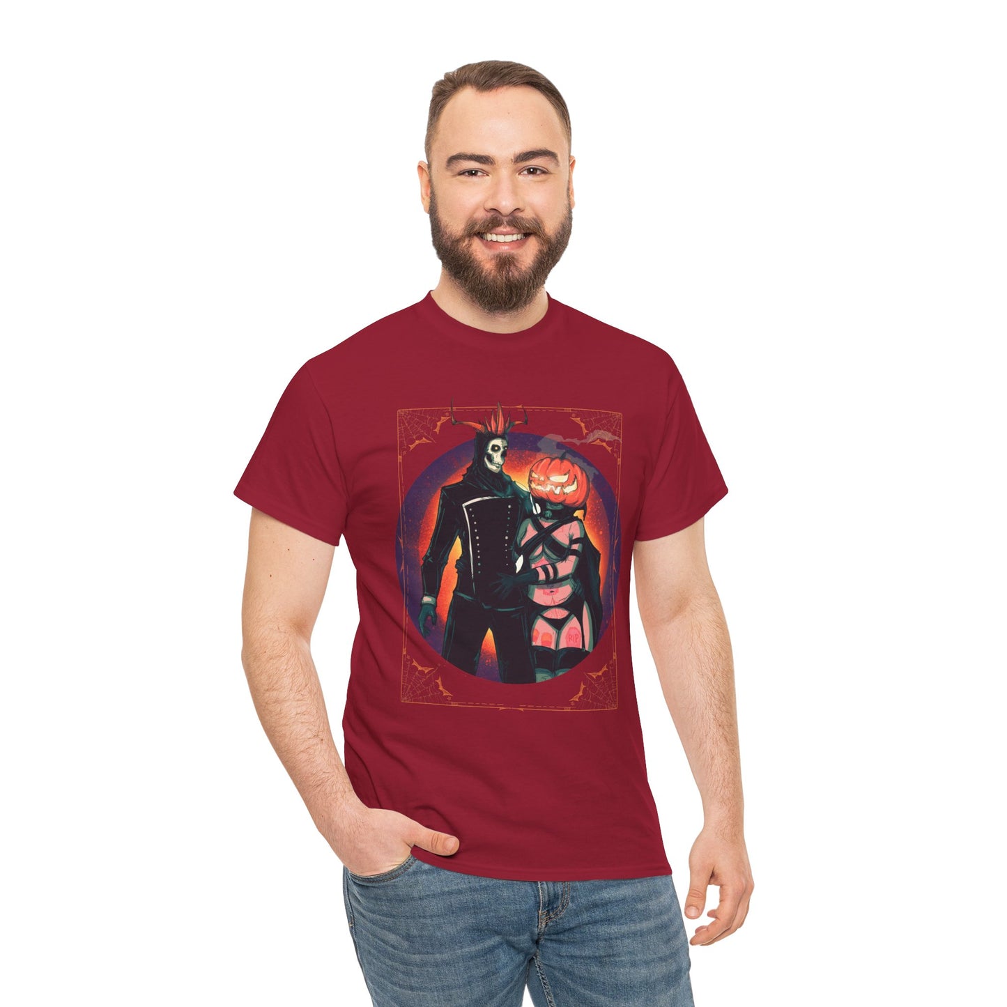 Pumpkin King & Queen Unisex Heavy Cotton Tee