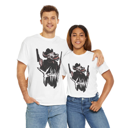 Cowboy Metal Unisex Heavy Cotton Tee