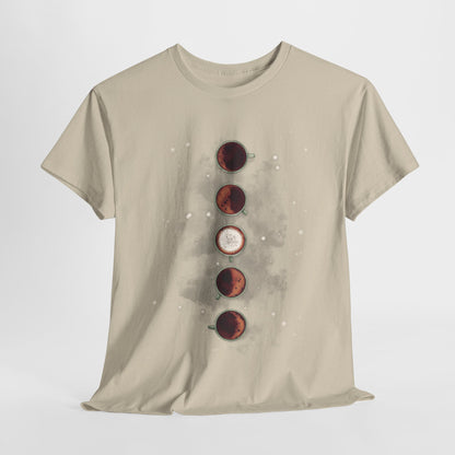 Lunar Coffee Unisex Heavy Cotton Tee