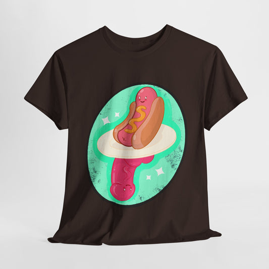 Ceramic Plate Unisex Heavy Cotton Tee