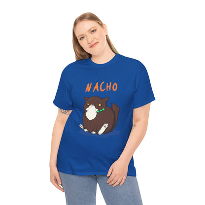 Nacho The Cat Unisex Heavy Cotton Tee