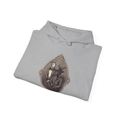 Victorian Horror Unisex Heavy Blend Hooded Sweatshirt