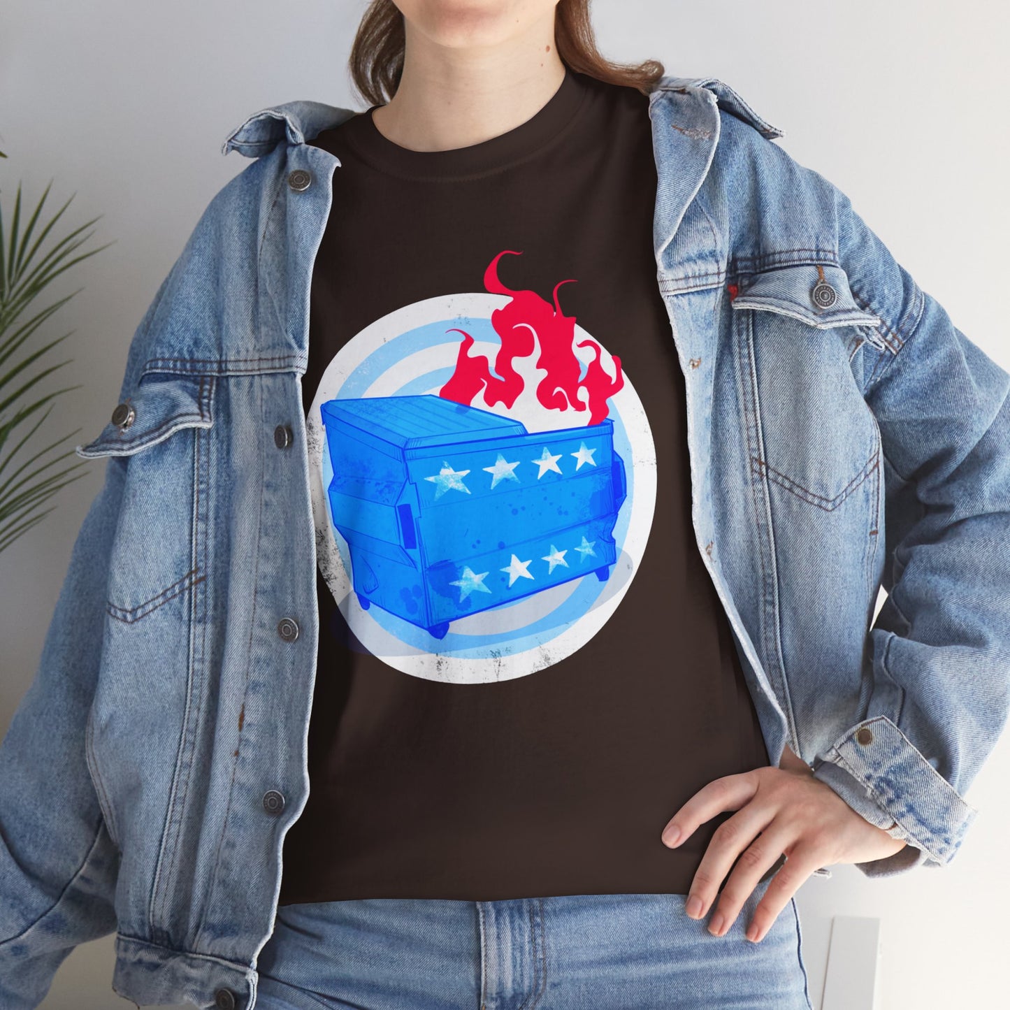 American Dumpster Firre Unisex Heavy Cotton Tee