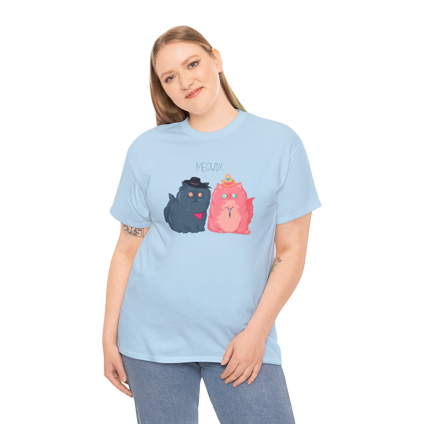 Meowdy Unisex Heavy Cotton Tee