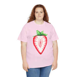 Juicy Strawberry Unisex Heavy Cotton Tee