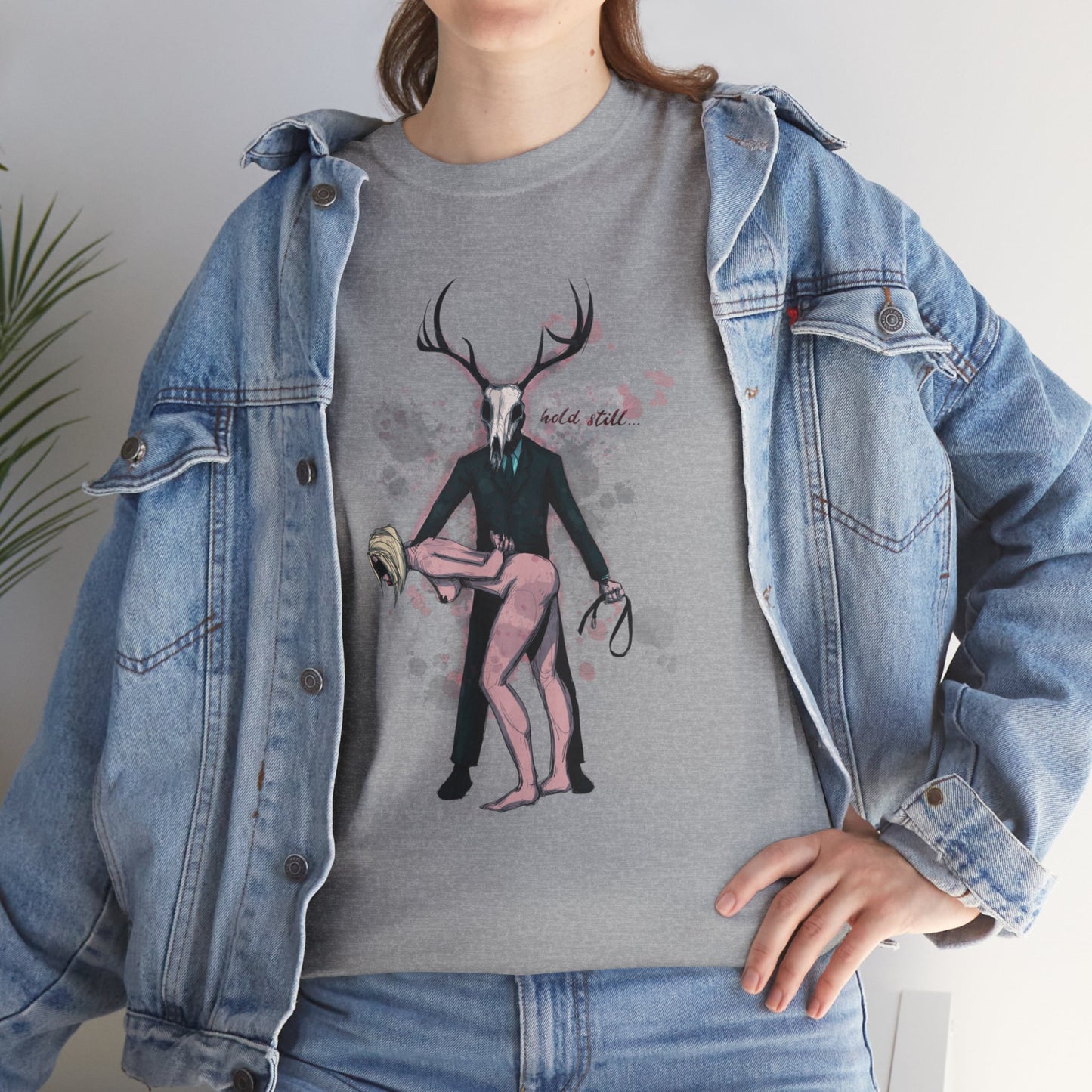 Deer Daddy Series 3: Hold Still Unisex Heavy Cotton Tee