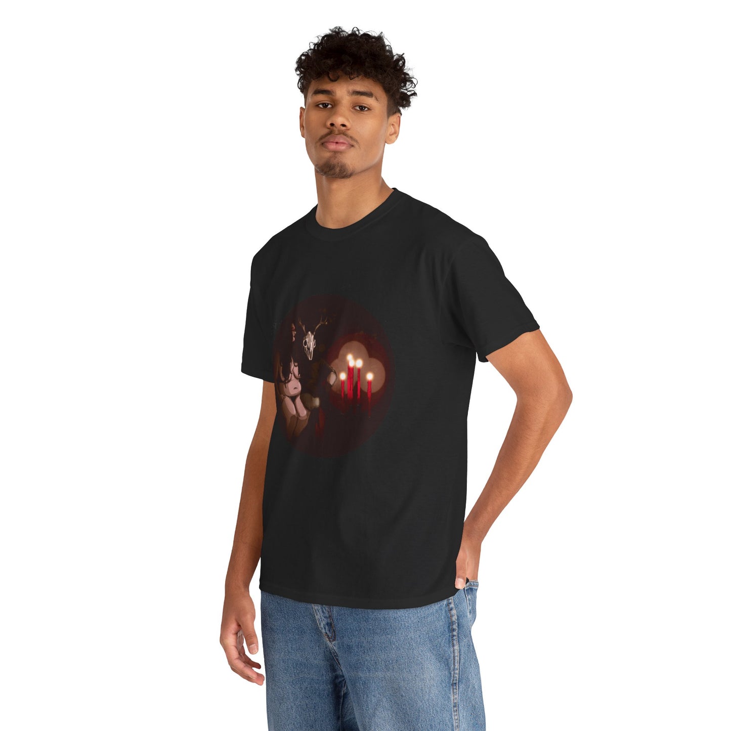 Deer Daddy Series 9: Candlelight Unisex Heavy Cotton Tee