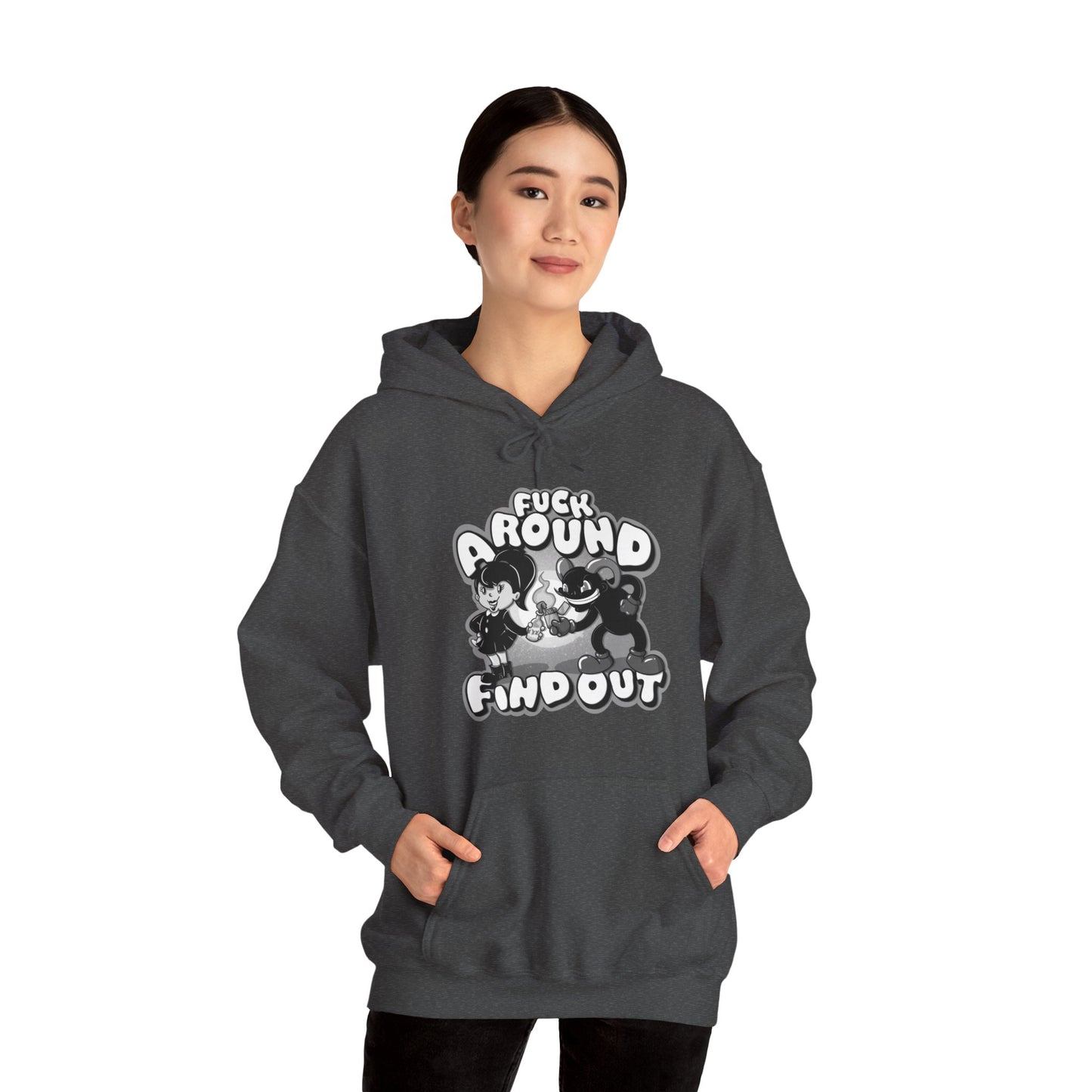 Molotov Cocktail Unisex Heavy Blend Hooded Sweatshirt