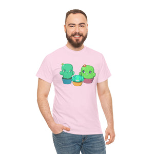 Succulents Unisex Heavy Cotton Tee