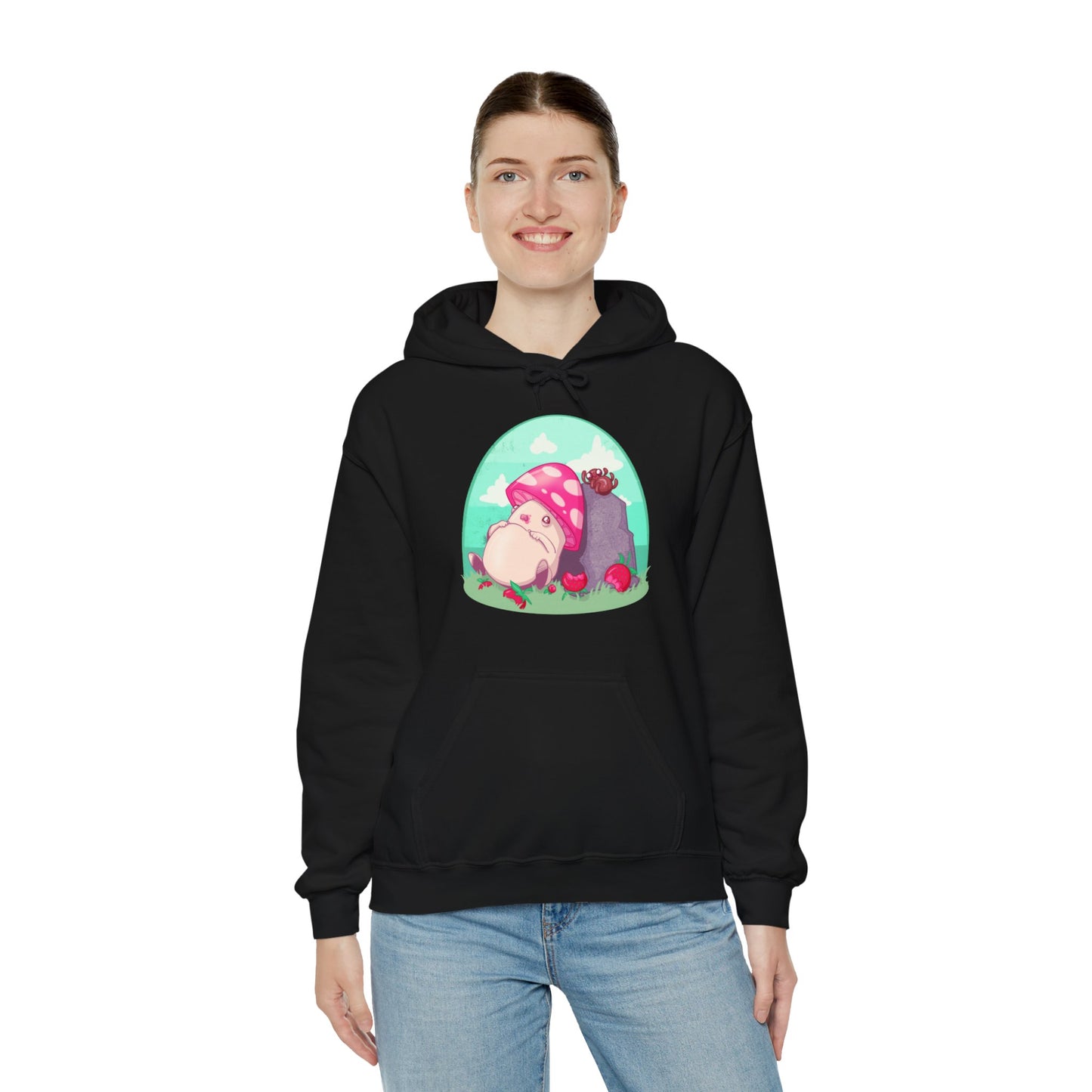 Tummy Ache Unisex Heavy Blend Hooded Sweatshirt