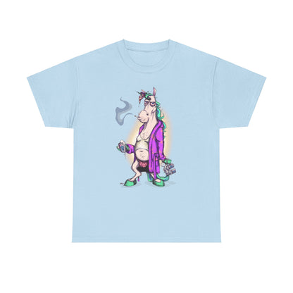 Dontgiveafuckacorn Unisex Heavy Cotton Tee