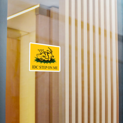 Gadsden Frog Kiss-Cut Vinyl Decal