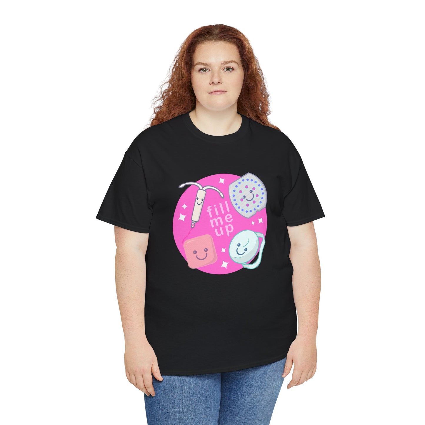 Fill Me Up Unisex Heavy Cotton Tee