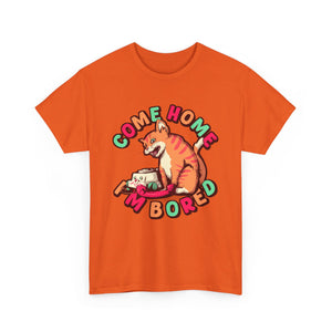 Bored Cat Unisex Heavy Cotton Tee