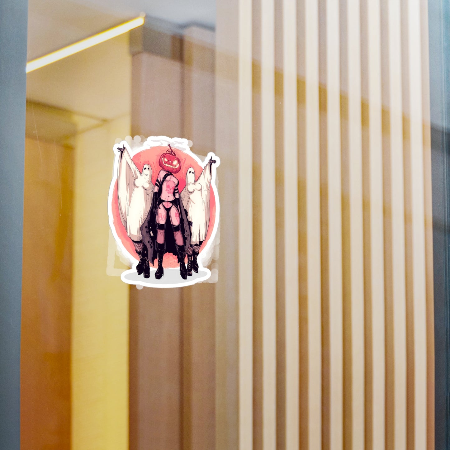 Return Of The Pumpkin Queen Kiss-Cut Vinyl Decal