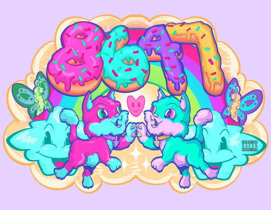 Kawaii 8647 Fine Art Print