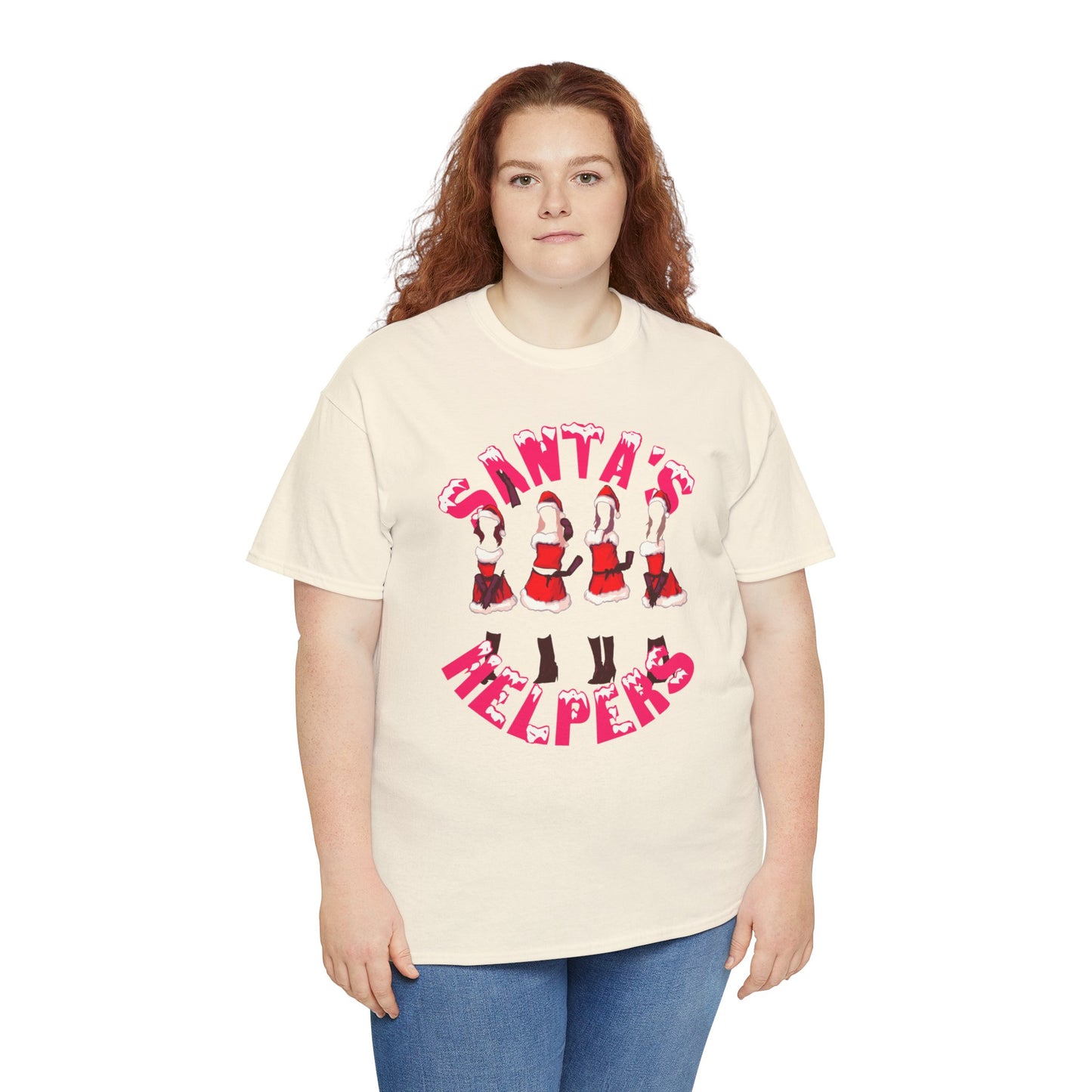 Santa's Helpers Unisex Heavy Cotton Tee