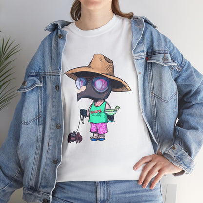 Plague Vacation Unisex Heavy Cotton Tee