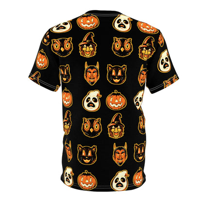 Vintage Halloween Unisex Cut & Sew Tee (AOP)