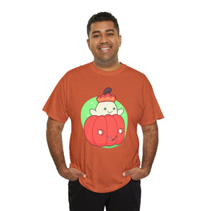 Pumpkin Ghost Unisex Heavy Cotton Tee