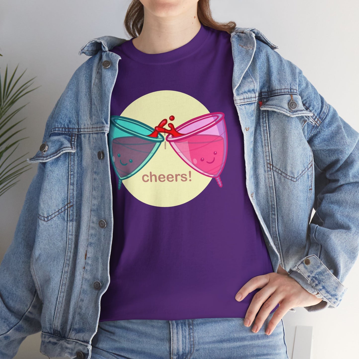 Cheers Unisex Heavy Cotton Tee