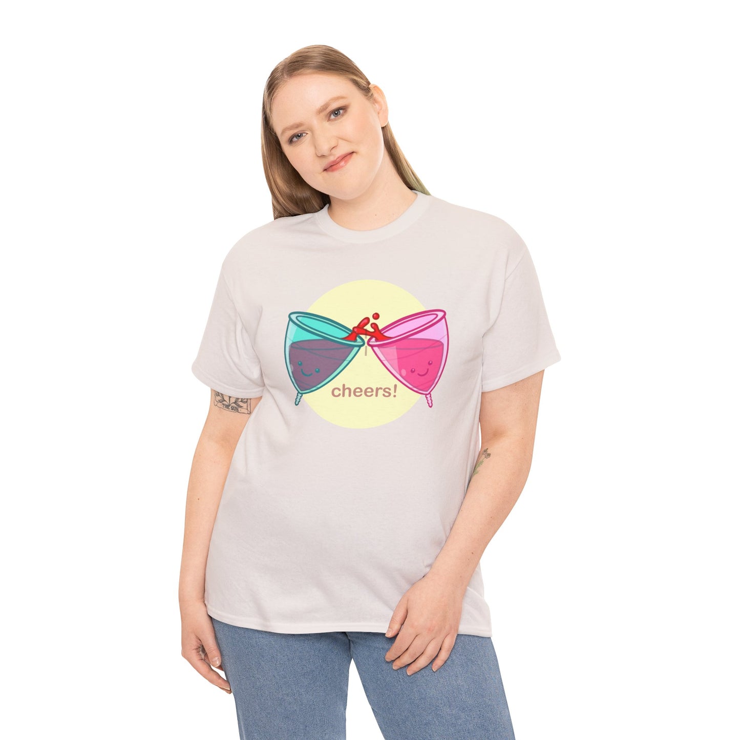 Cheers Unisex Heavy Cotton Tee