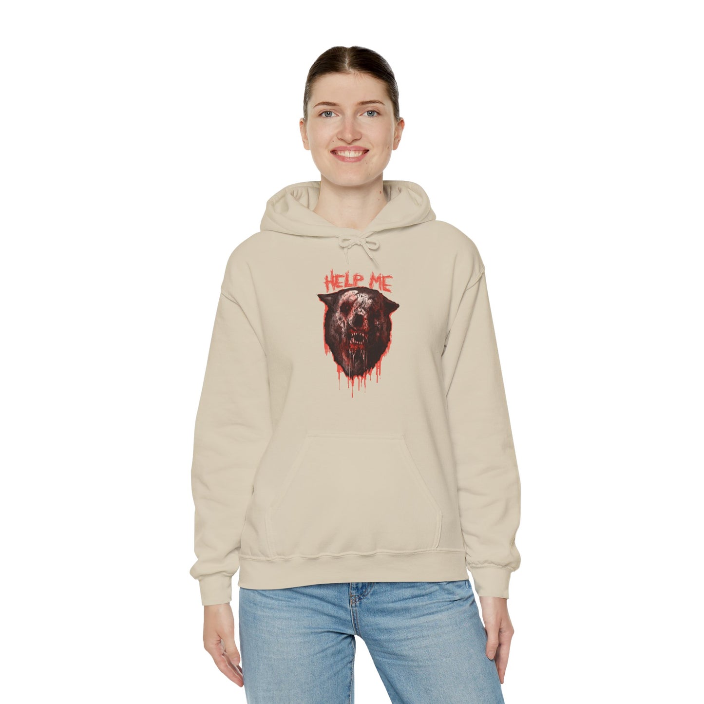 Shimmer Bear Unisex Heavy Blend Hooded Sweatshirt