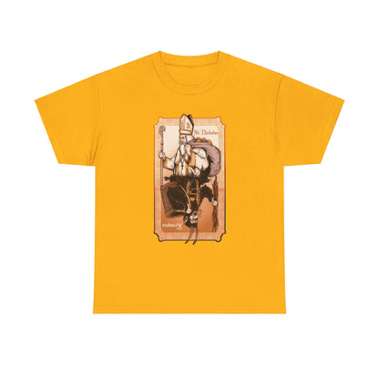 As Above So Below St Nick x Krampus Unisex Heavy Cotton Tee